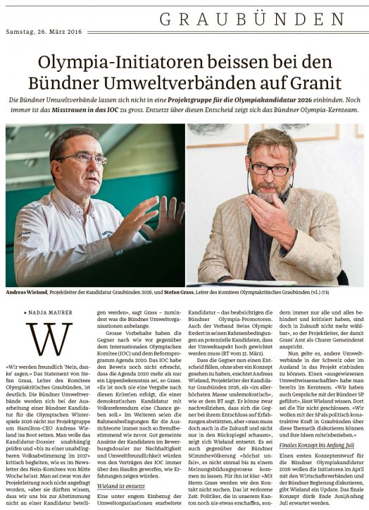 Quelle: Bündner Tagblatt vom 26.03.2016, Seite 3: Zum Lesen aufs Bild klicken...